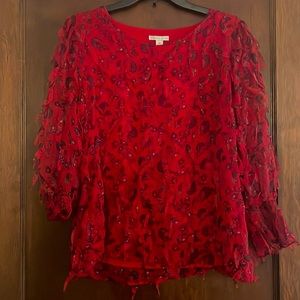 Cato Red Top Size Medium